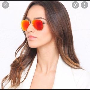 Ray-Ban Aviator Orange Mirror